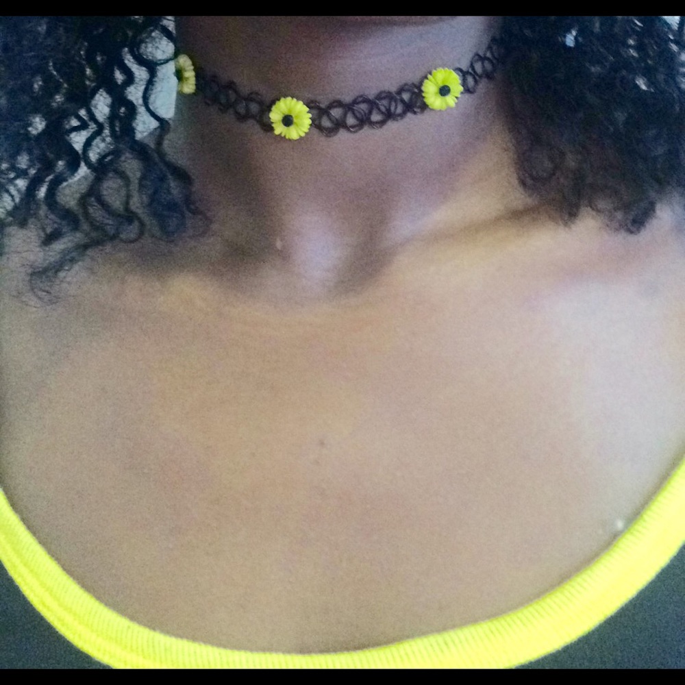 Sunflower Choker